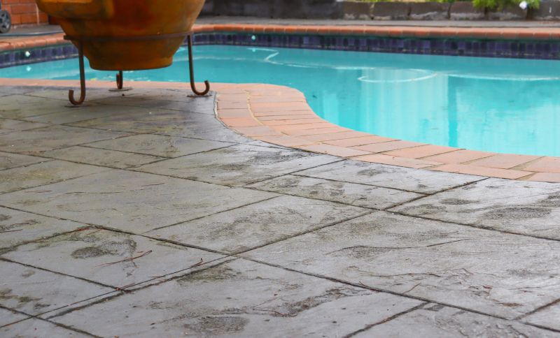 Stamped Pool Deck